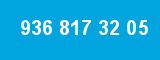 936 817 32 05 936 817 32 05
